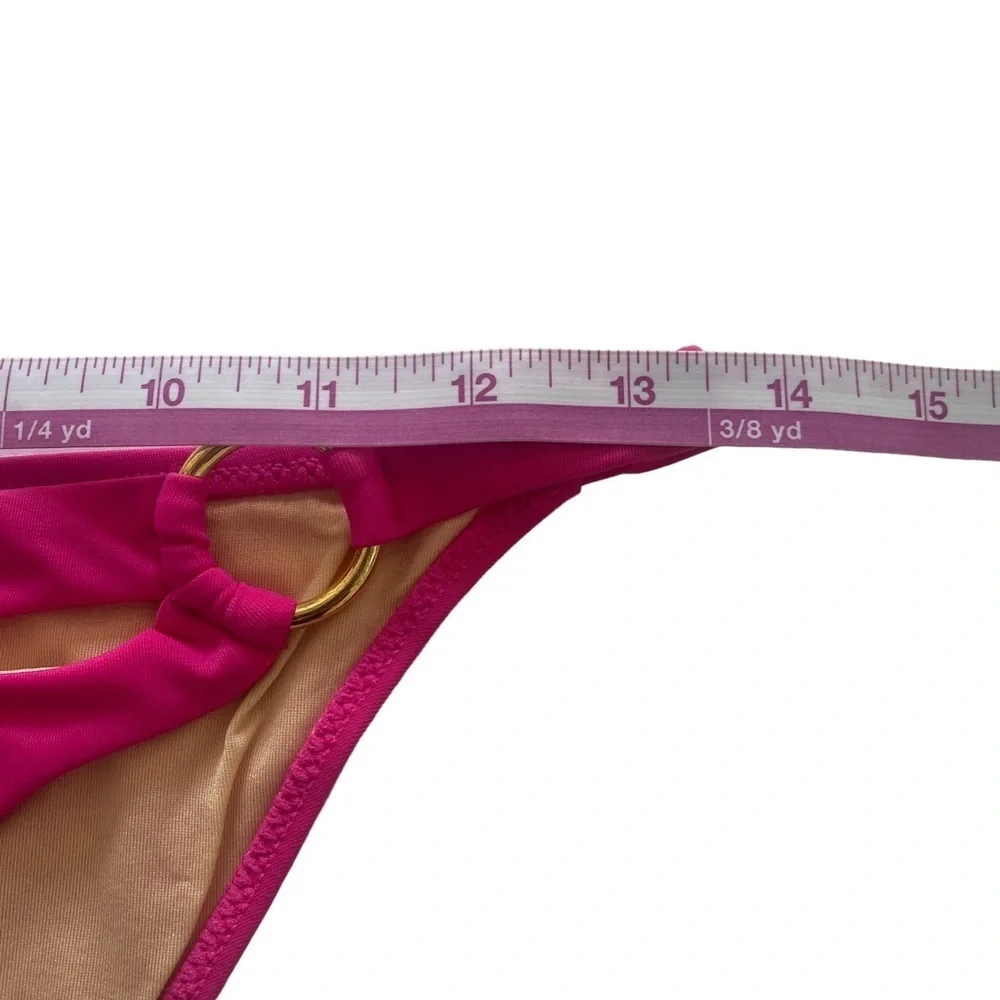 L'Agent Agent Provocateur Adrina‎ Pink Bikini  Bottom Sz S